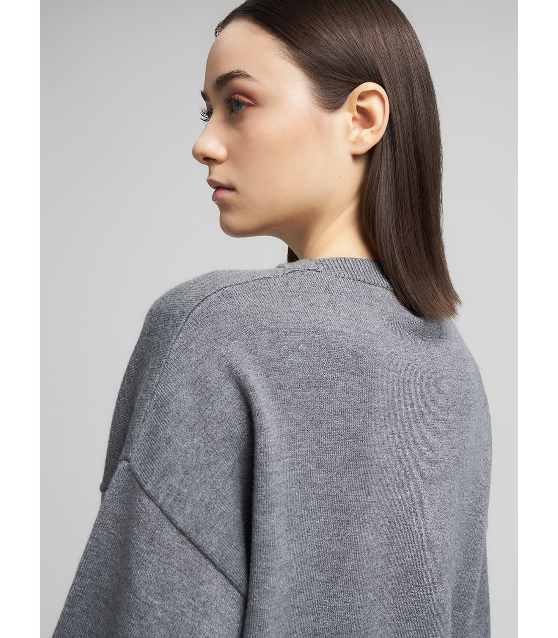 パフスリーブ クルーネックプルオーバー（セットアップ） 詳細画像 アイアングレー 6